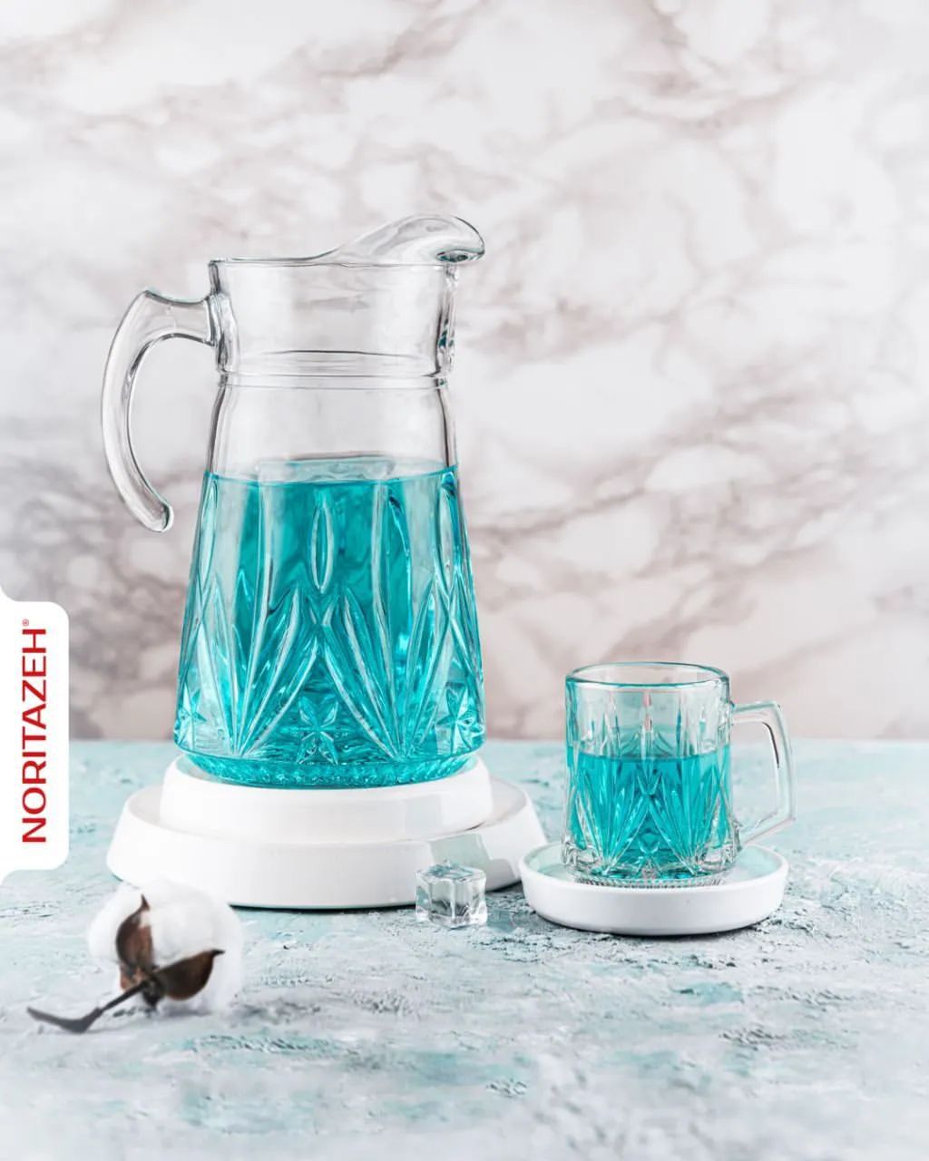 مارکیز پارچ و لیوان (09301300) 4