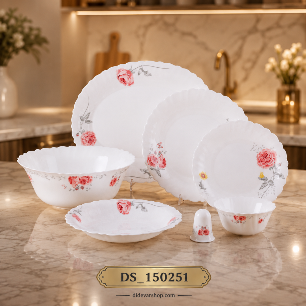 ..پارس اوپال گرد 28 پارچ 300 V (Maneli)