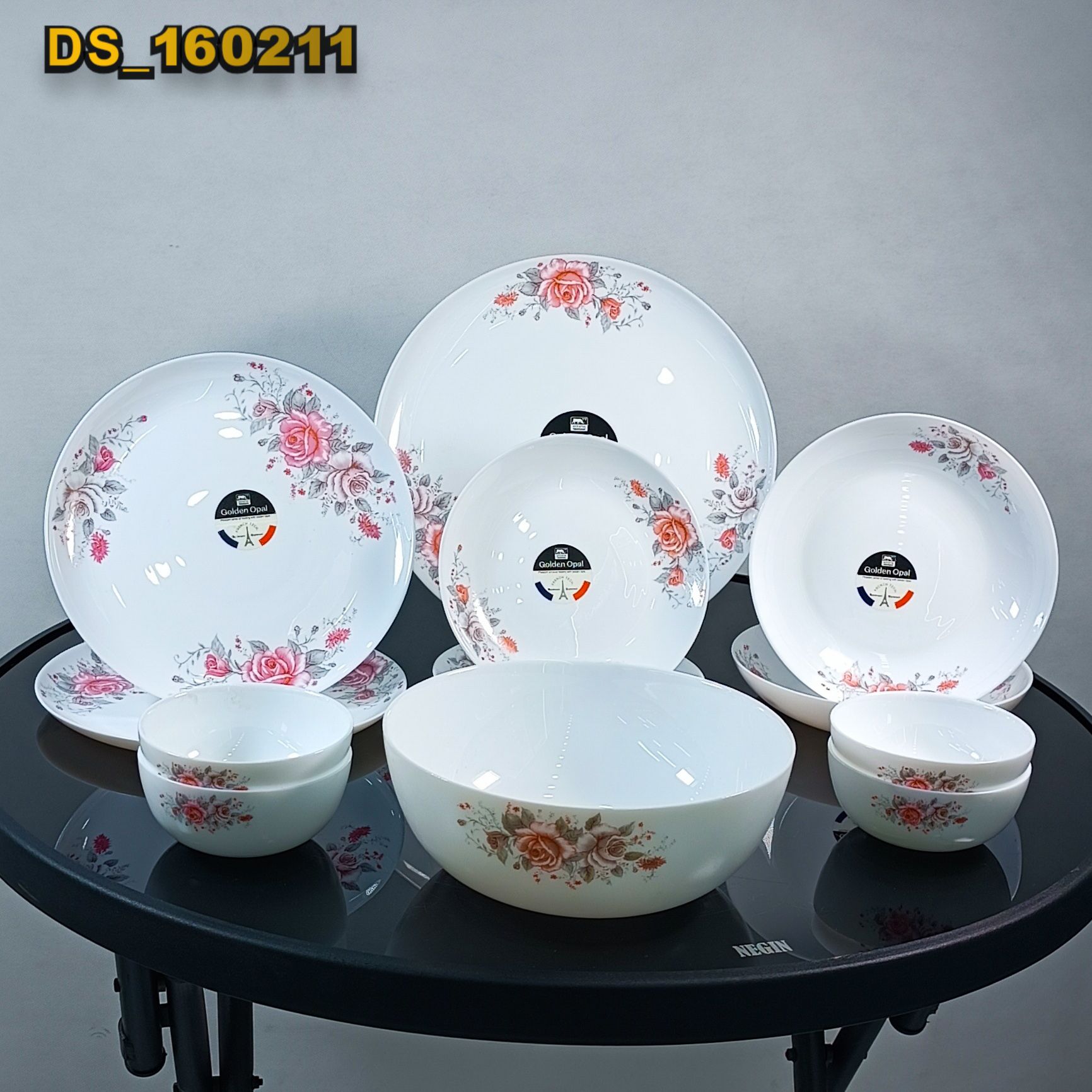 گلدن اوپال 26 پارچ گلوریا صورتی دیوالی 