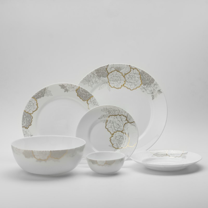 گلدن اوپال 26 پارچ گلسا طلایی دیوالی 