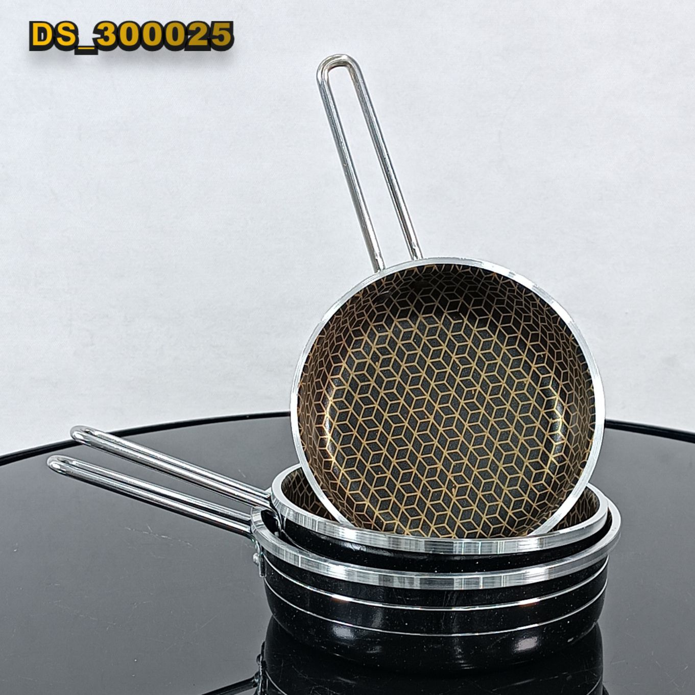 آوا سه تابه تکدسته زنبوری کوچک تفلون