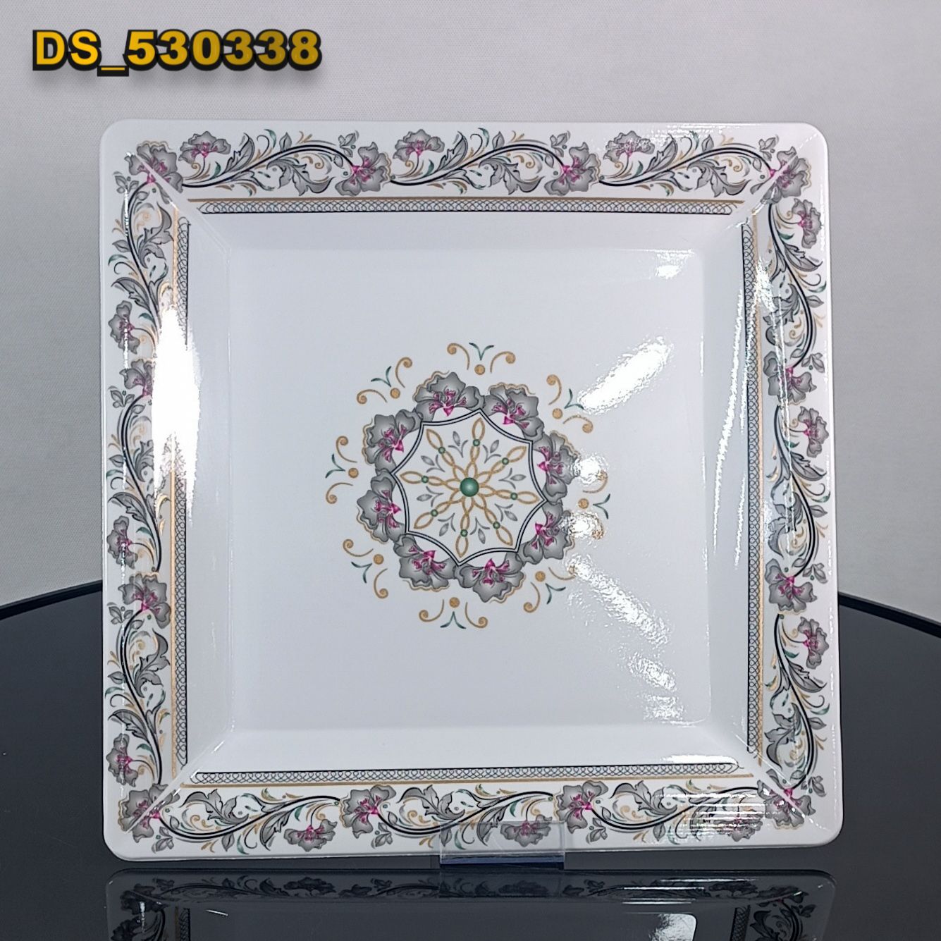 زرین جام مربع عروس 238 دیس 4گوش (15)