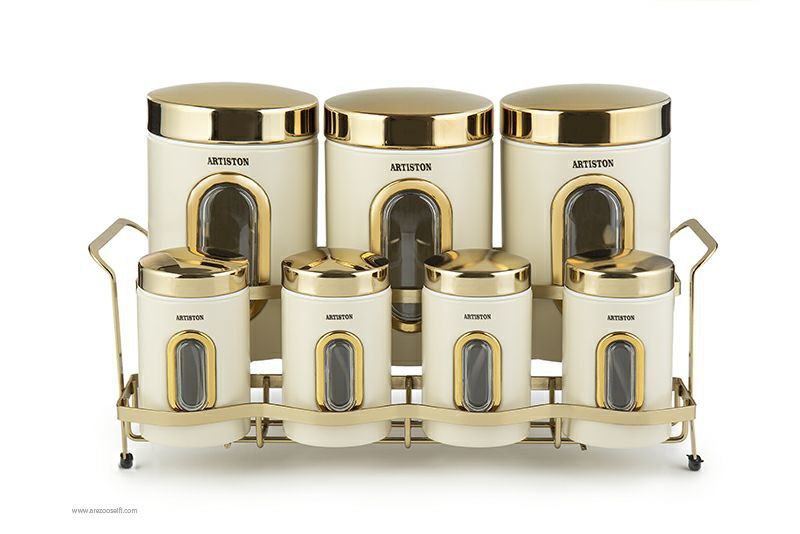 پاسماوری کرم درب فلزی طلایی آرتیستون (6) 8526