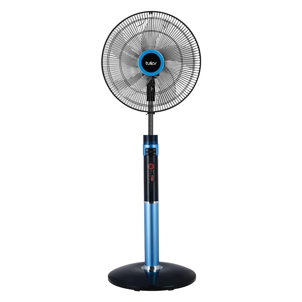 تولیپس پنکه کنترل دار مشکی آبی SF-404