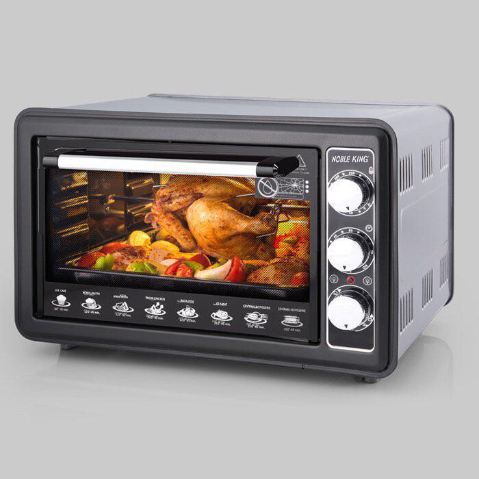 نوبل کینگ توستر تک سینی گالوانیزه 1004 (نقره ای)