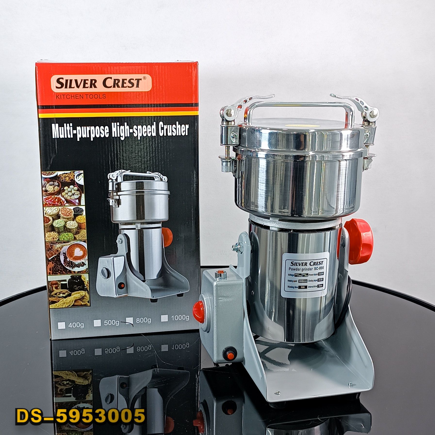 سیلورکرست آسیاب صنعتی 800 گرم