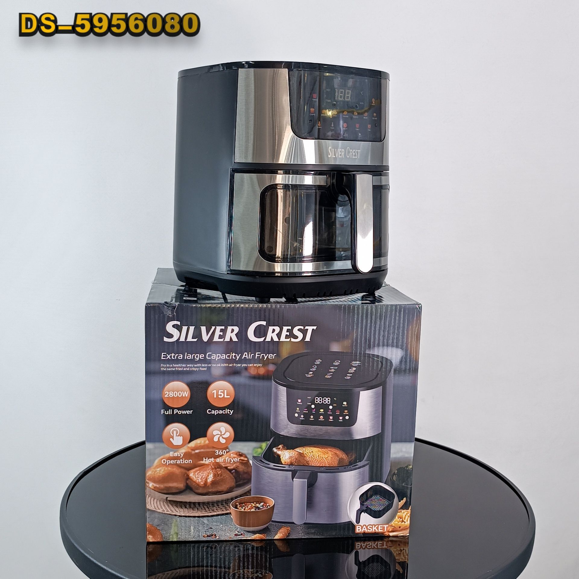 سیلورکرست سرخکن 15 لیتر تک