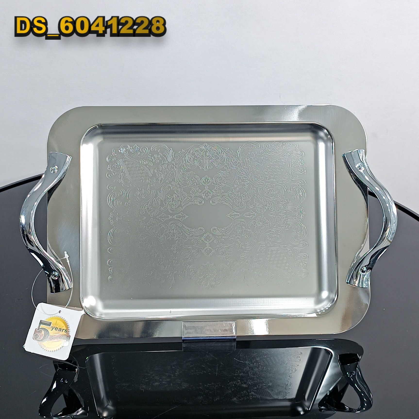 سینی کوچک مستطیل گلدار 1227 (د-ه )