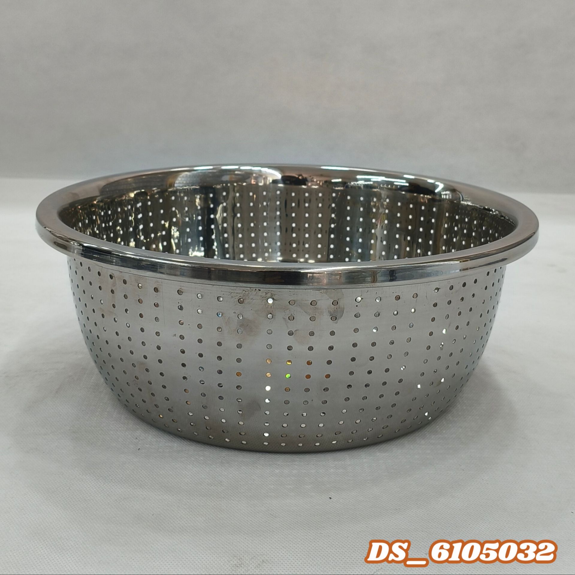 آبکش گرد استیل ضخیم (سایز32 )