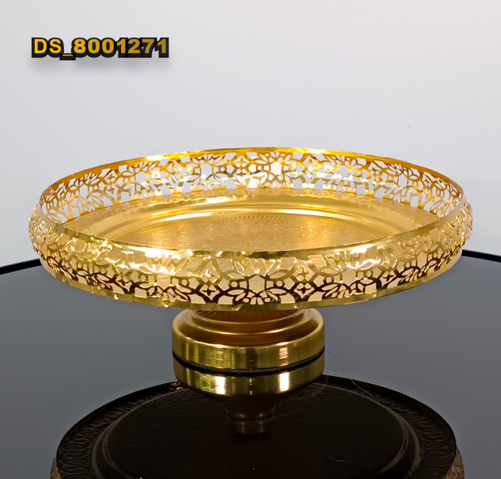 مانا میوه خوری حصیری بزرگ طلایی (8)