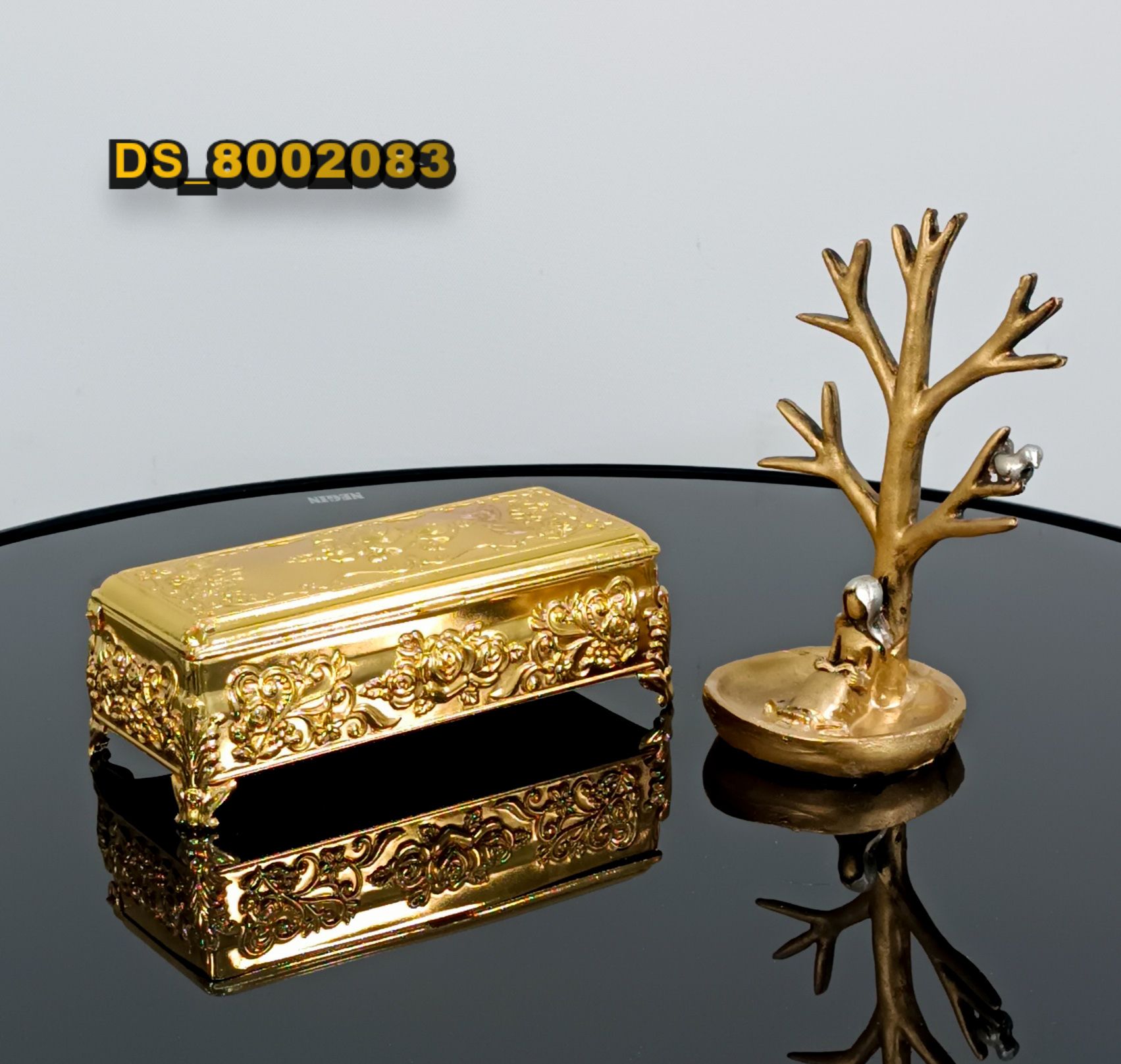 جاکاردی فلزی رز طلایی (12)