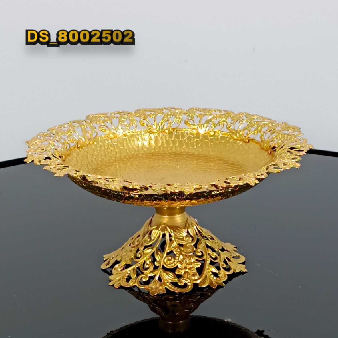 شیرینی کف سنگ گرد آزالیا طلایی (8)